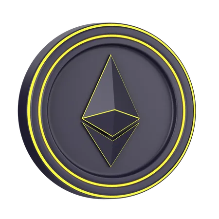 Ethereum  3D Icon