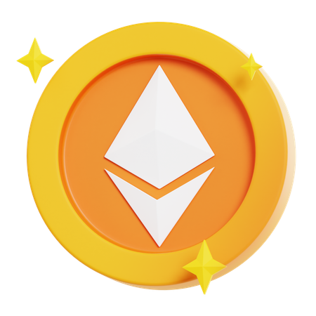 Ethereum  3D Icon