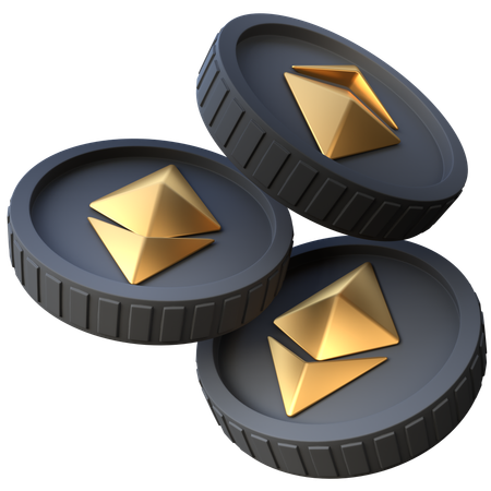 Ethereum  3D Icon
