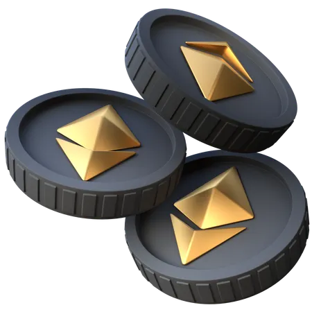 Ethereum  3D Icon