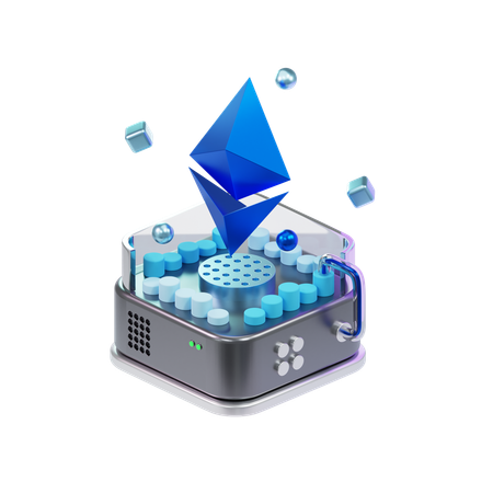 Ethereum  3D Icon