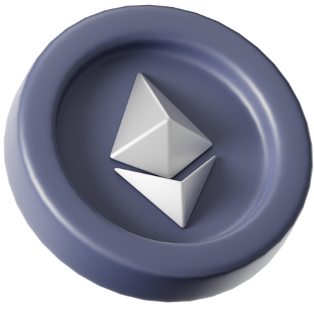 Ethereum  3D Icon