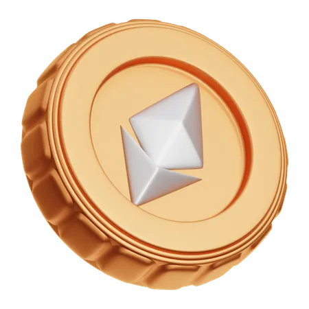 Ethereum  3D Icon