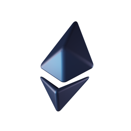 Ethereum  3D Icon