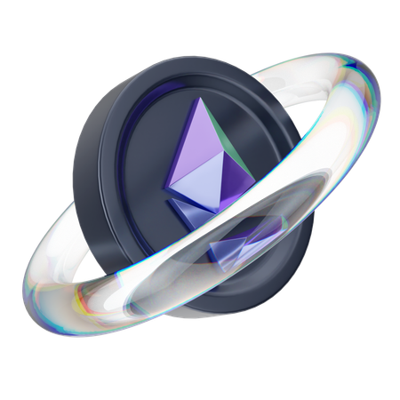 Ethereum  3D Icon