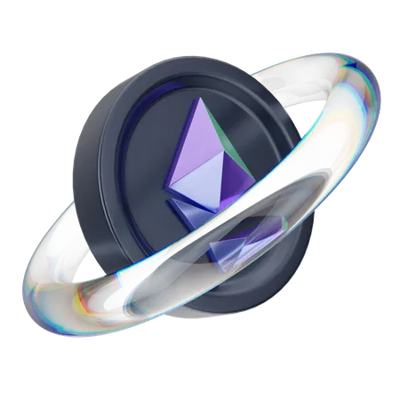 Ethereum  3D Icon