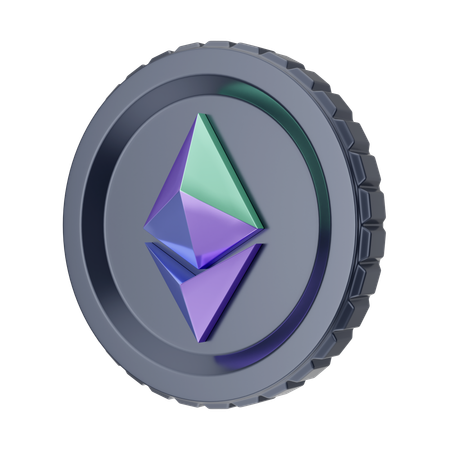 Ethereum  3D Icon