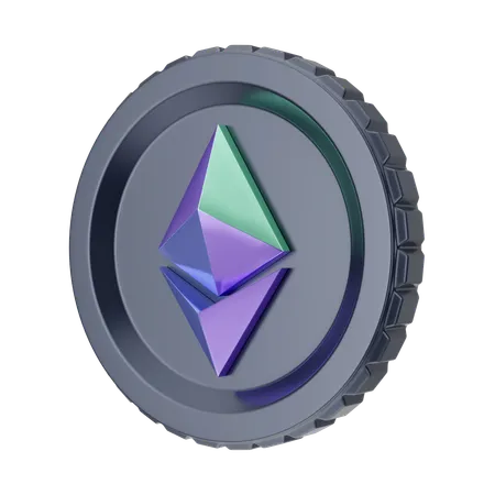 Ethereum  3D Icon