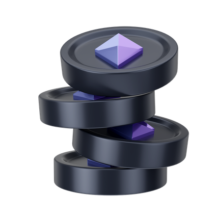 Ethereum  3D Icon