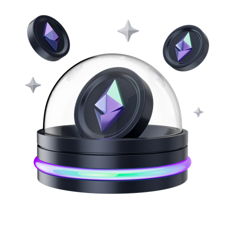 Ethereum  3D Icon