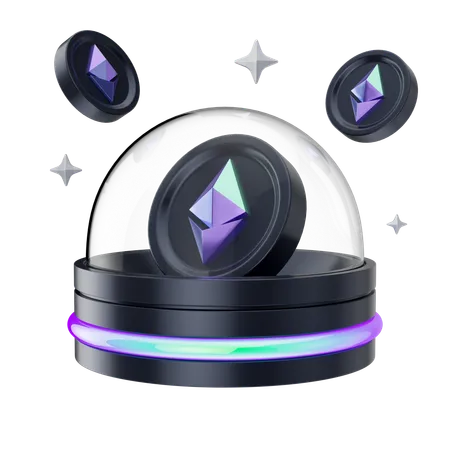 Ethereum  3D Icon