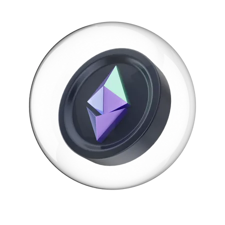 Ethereum  3D Icon