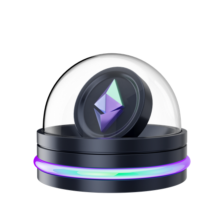 Ethereum  3D Icon