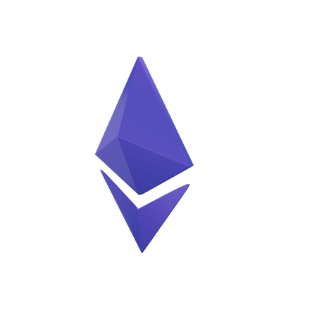 Ethereum  3D Icon