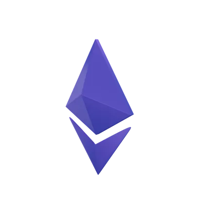 Ethereum  3D Icon