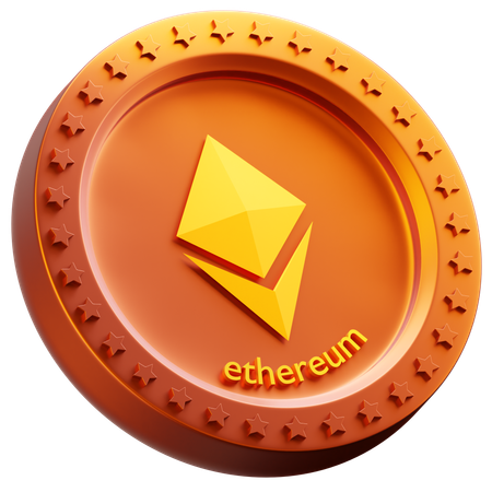 Ethereum  3D Icon