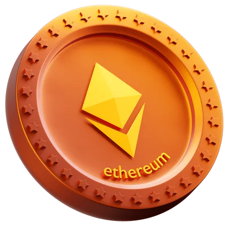 Ethereum  3D Icon