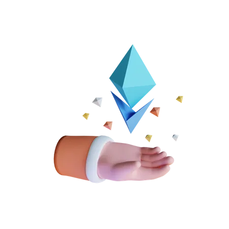 Ethereum  3D Icon