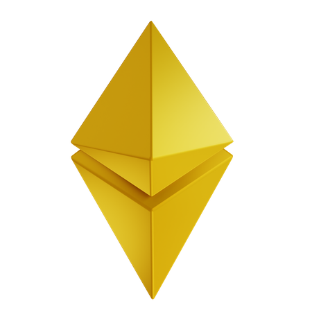 Ethereum  3D Icon