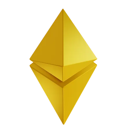 Ethereum  3D Icon