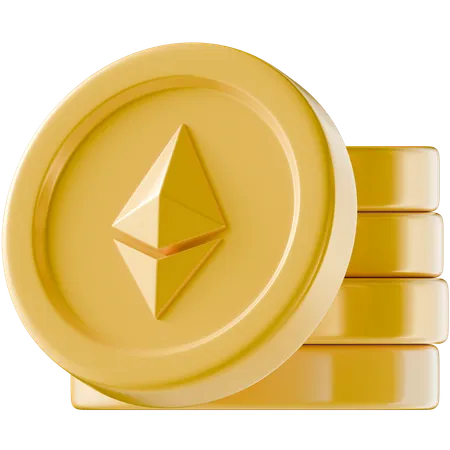 Ethereum  3D Icon