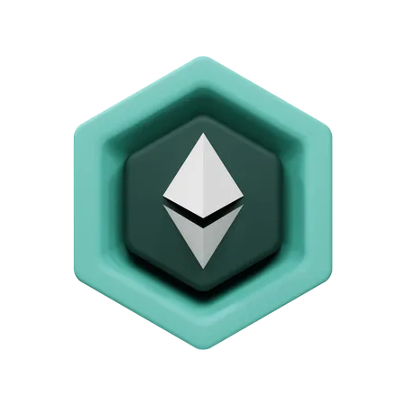 Ethereum  3D Icon