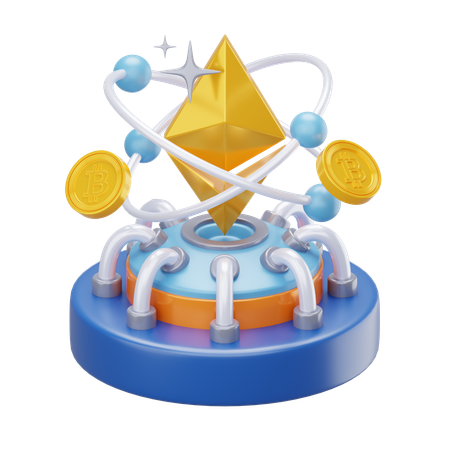 Ethereum  3D Icon