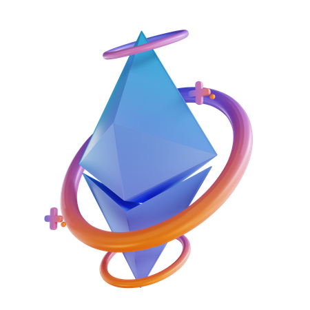 Ethereum  3D Icon