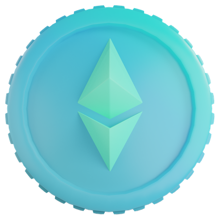 Ethereum  3D Icon
