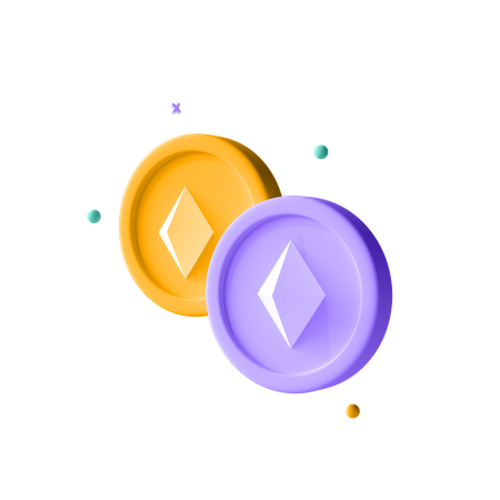 Ethereum  3D Icon
