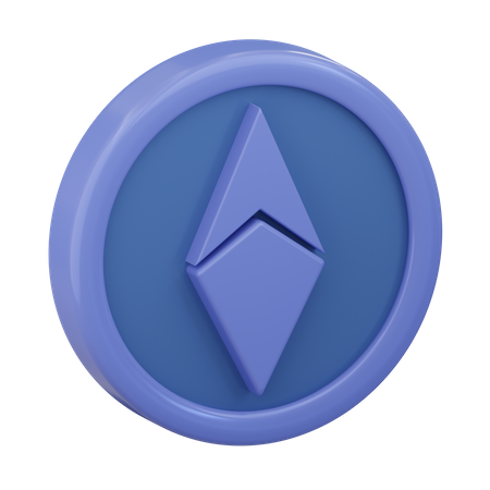 Ethereum  3D Icon