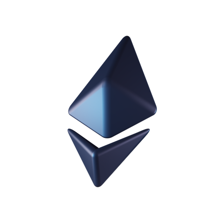 Ethereum  3D Icon