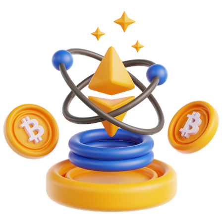 Ethereum  3D Icon