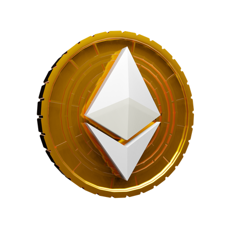 Ethereum  3D Icon