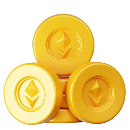Ethereum  3D Icon