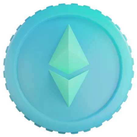 Ethereum  3D Illustration