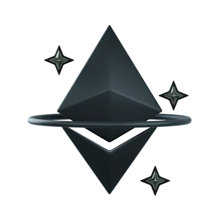 Ethereum  3D Illustration