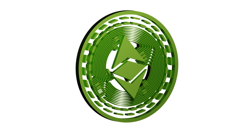 Ethereum  3D Illustration