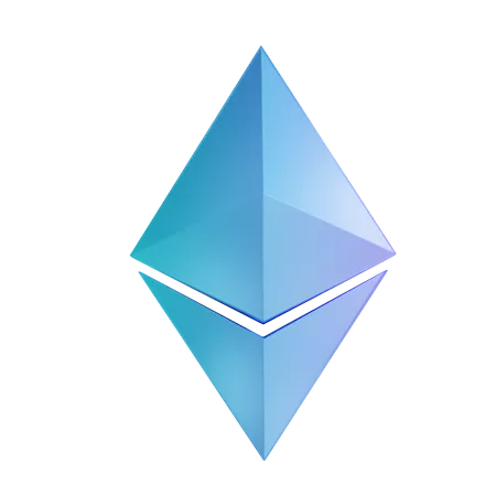 Ethereum  3D Illustration