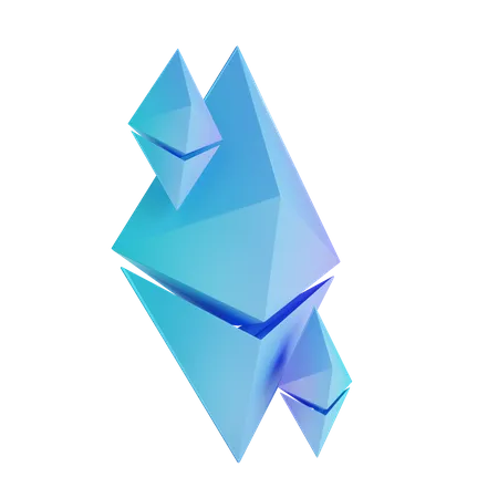 Ethereum  3D Illustration