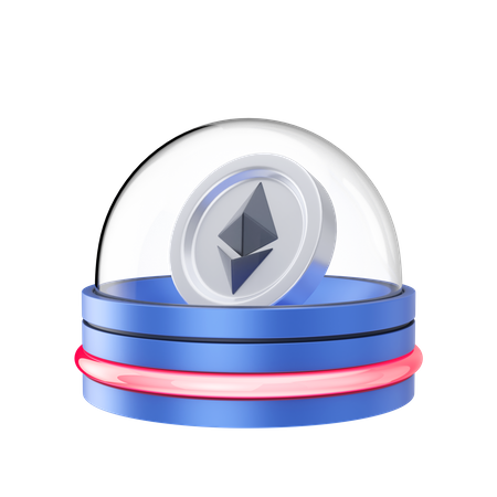 Ethereum  3D Illustration