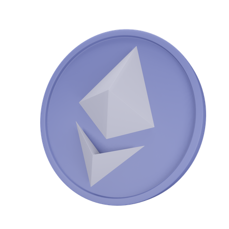 Ethereum 3D Icon