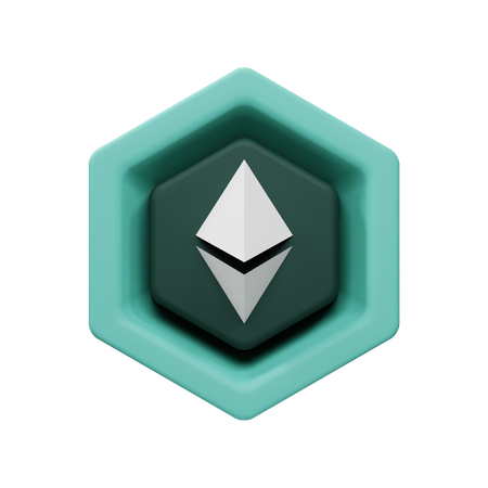 Ethereum  3D Icon