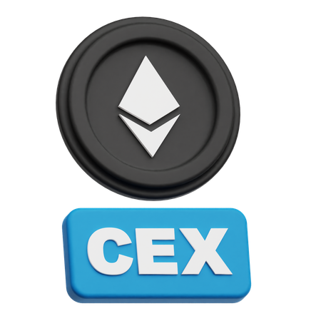 Ethereum Cex  3D Icon