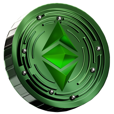 Ethereum clássico  3D Icon