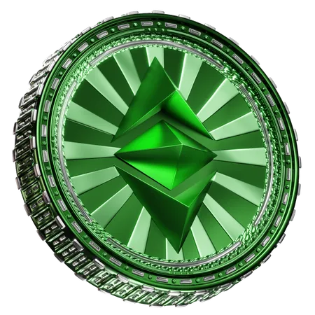 Ethereum Classic  3D Icon