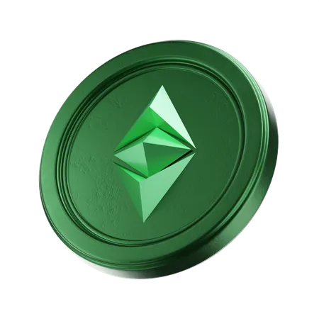 Ethereum Classic  3D Icon