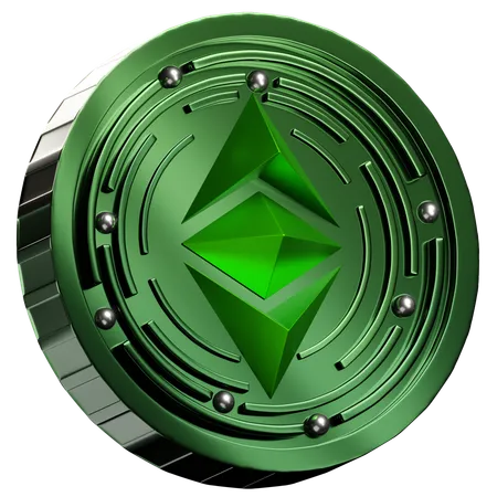 Ethereum Classic  3D Icon