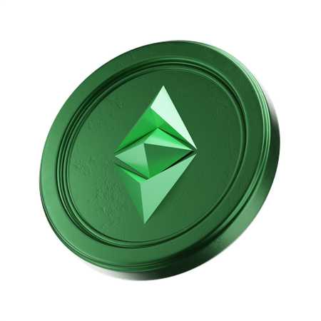 Ethereum Classic  3D Icon
