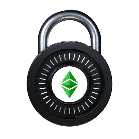 Ethereum Classic  3D Icon